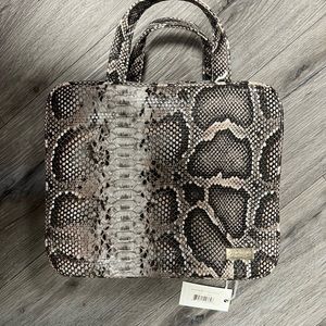 NWT Stephanie Johnson Martha Briefcase make up bag
